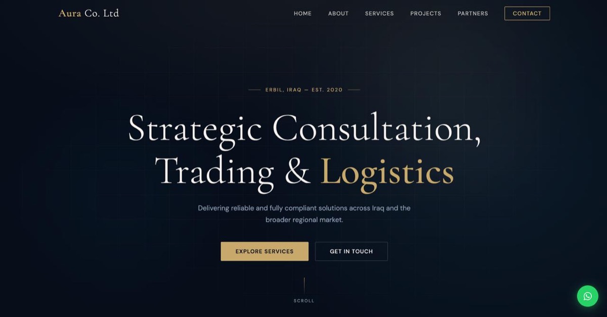Aura Company website